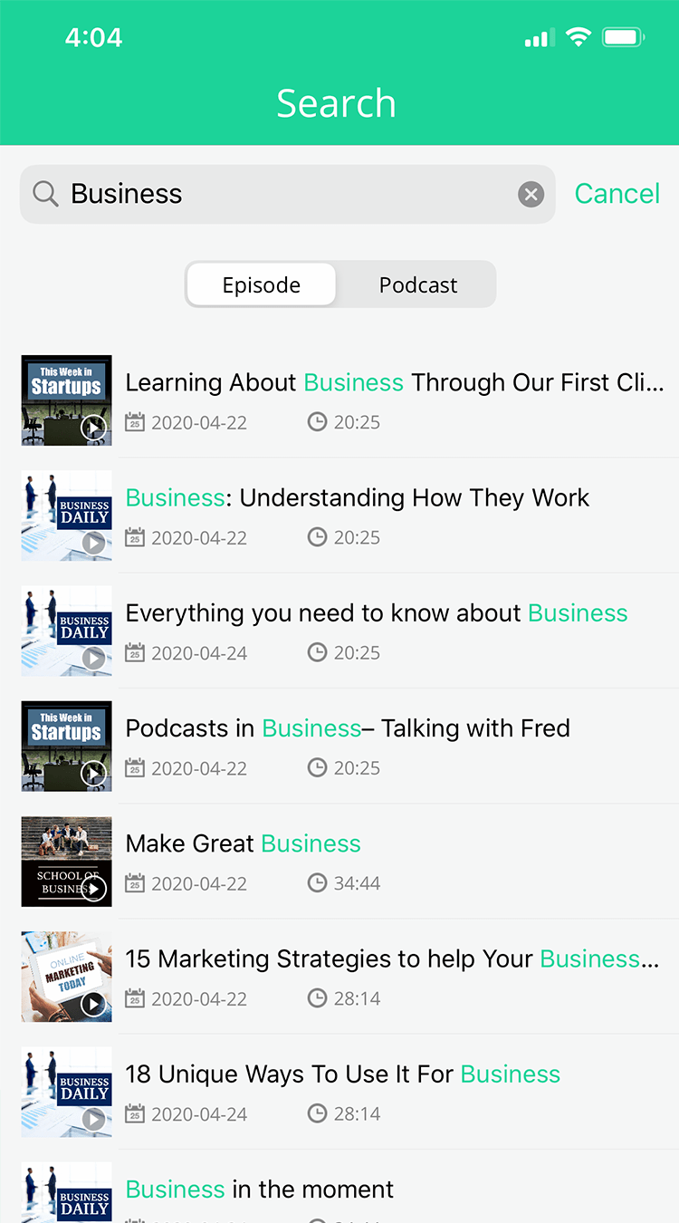 The Podbean Pro App