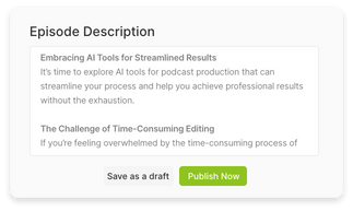 Podbean Podcast
                    AI